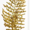 36" Gold Glitter Pine Berry Spray