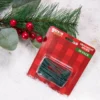 Green Ornament Hooks - Pack of 50