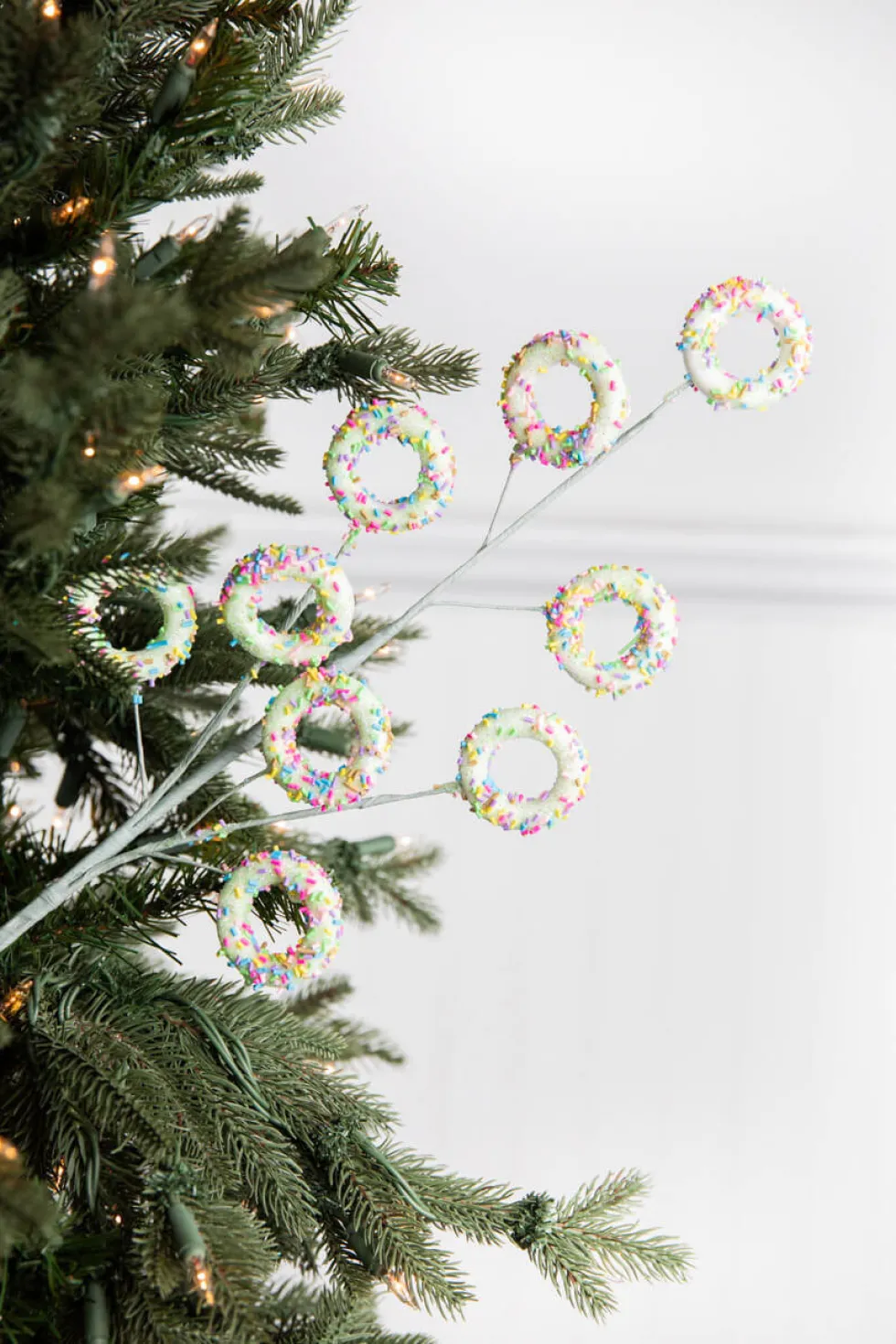 24” Green Sprinkle Donut Spray