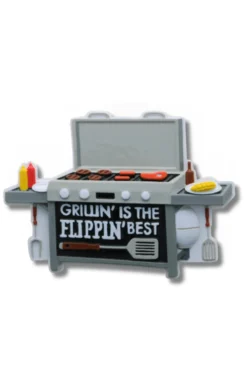 Grillin Personalizable Ornament