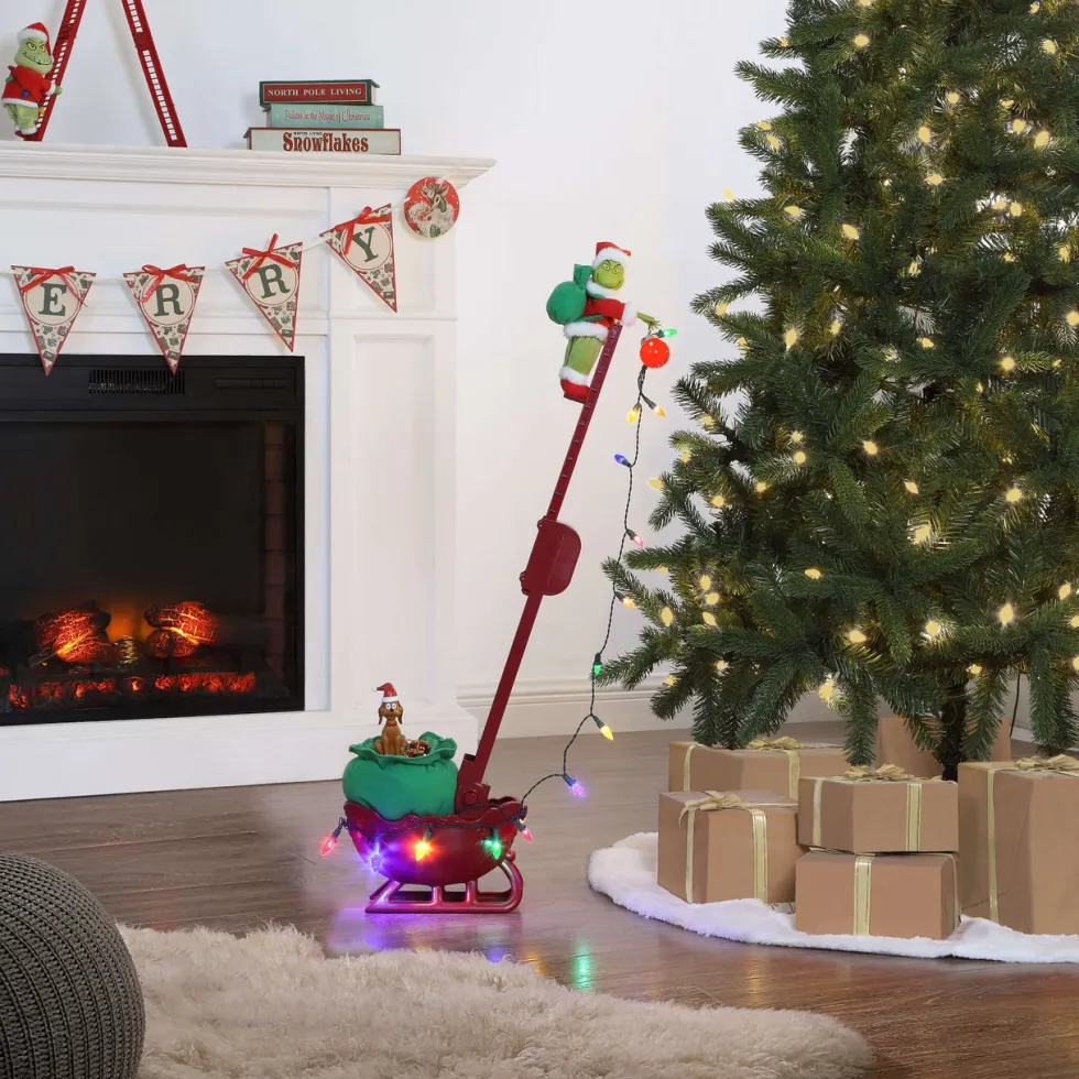 34" Grinch Utility Sleigh