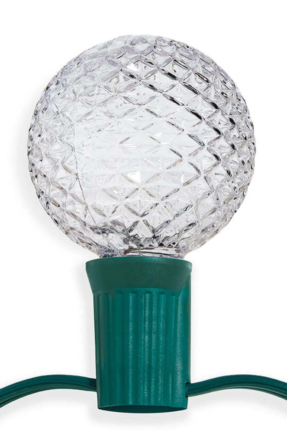 G50 Wonderful LED SMD Bulb (25 bulbs/bag) - Faceted, Pure White