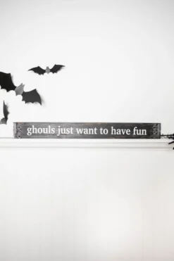 23.5” Halloween Block Decor