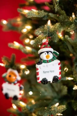 Holiday Character Name Christmas Ornaments
