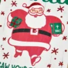 12.5"H x 6"L "Santa Saw Your Profile" Sign