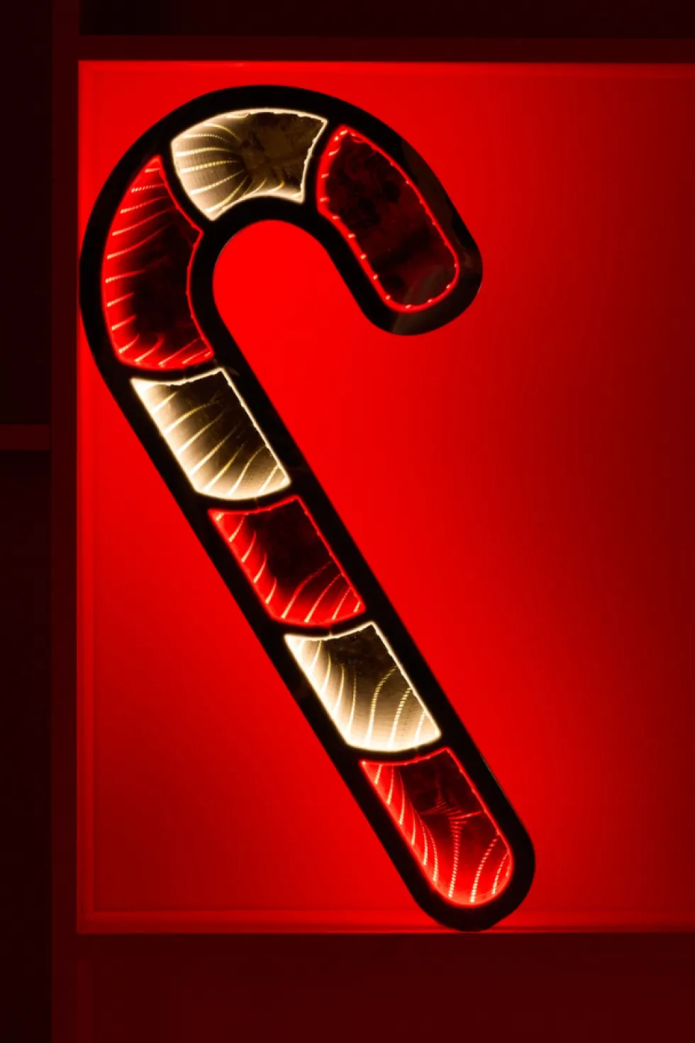 24" Infinity Candy Cane