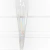 13" Iridescent Finial Glass Ornament