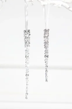 Jewel Icicle Ornaments - Set of 2
