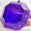 6" Jewel Ornament - Purple