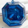 6" Jewel Ornament - Sapphire