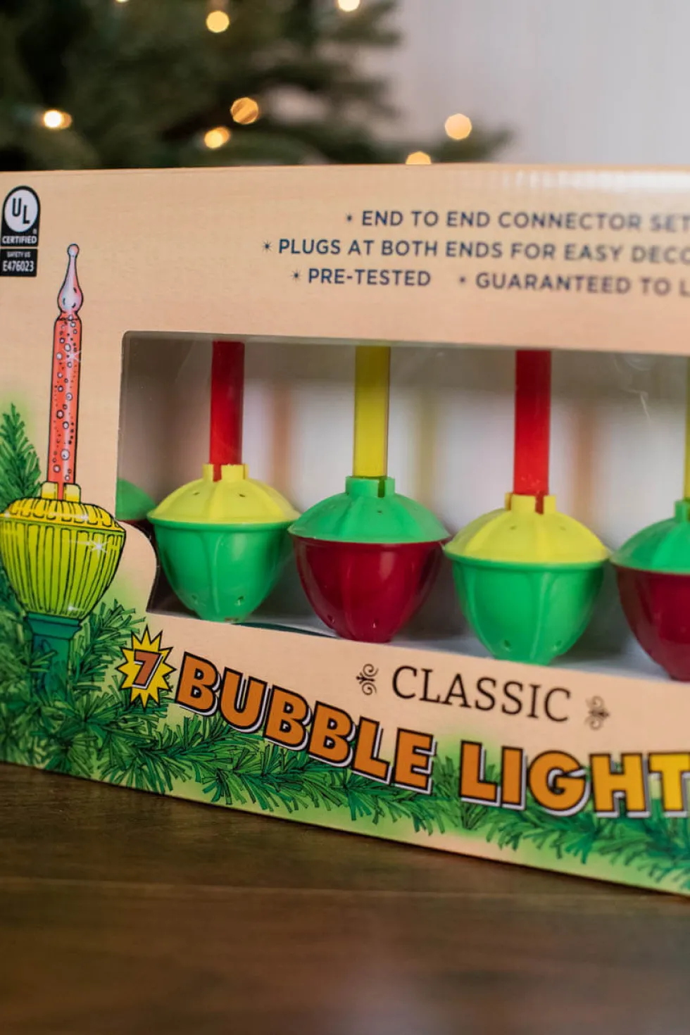 Kurt S. Adler Classic 7 Bubble Light Set