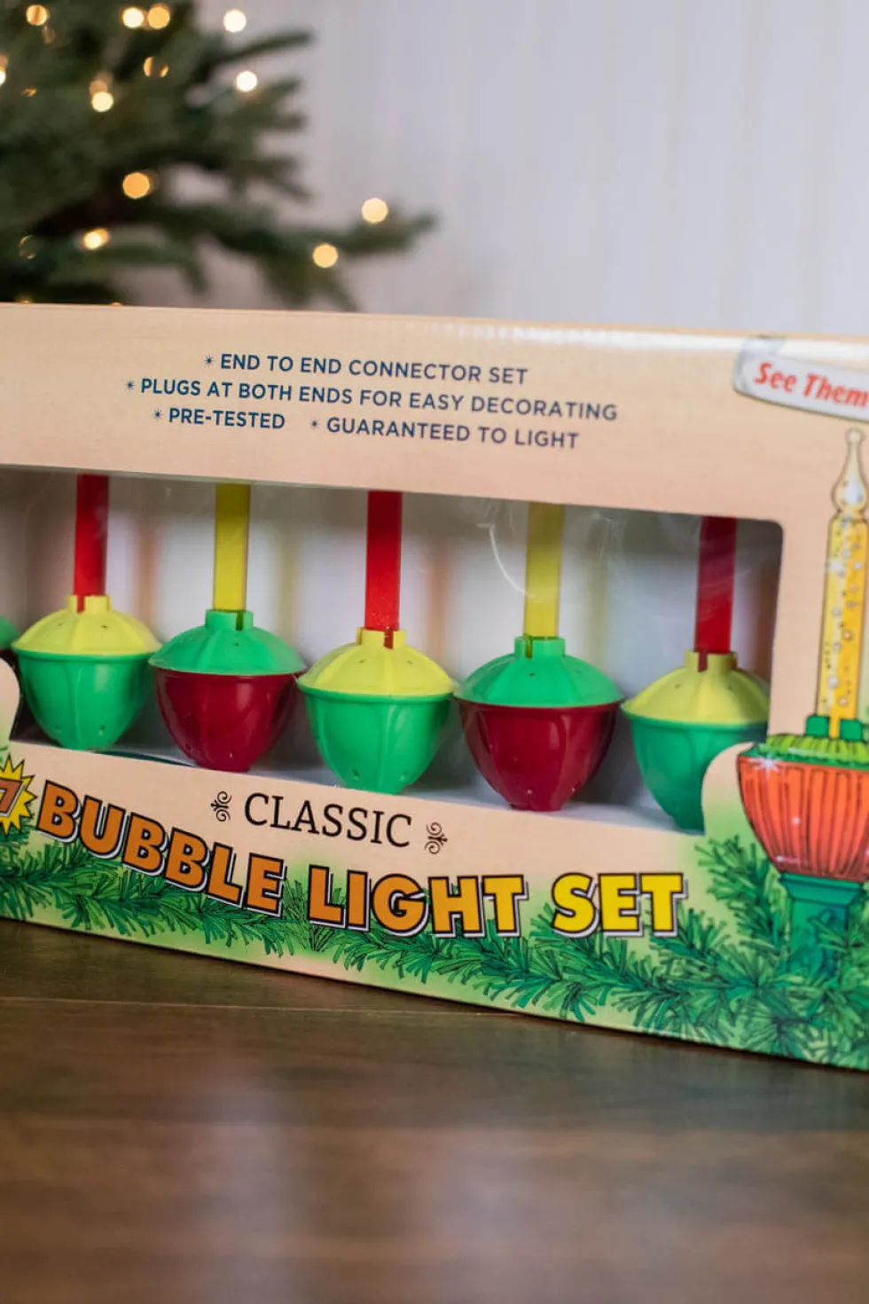Kurt S. Adler Classic 7 Bubble Light Set