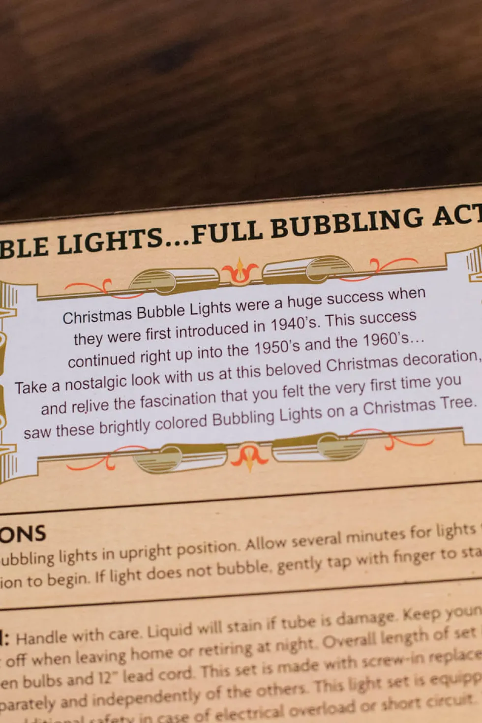 Kurt S. Adler Classic 7 Bubble Light Set