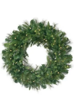 60" LED Belgium Wreath (Warm White)