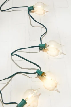 128" LED Retro Kismet Light Strand X8 - Clear