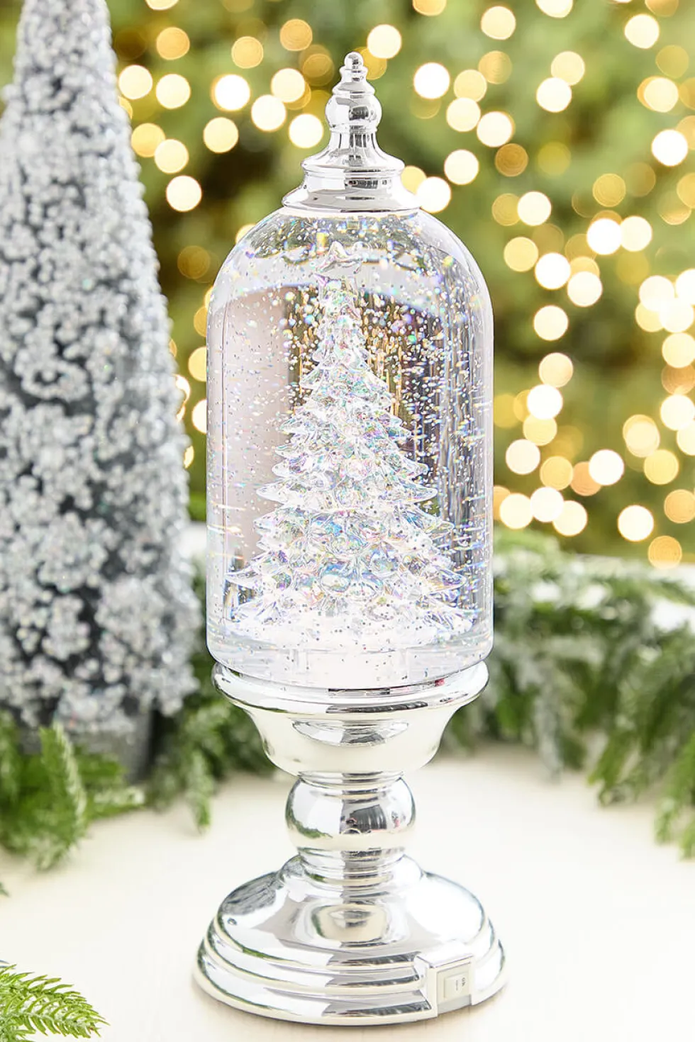 13" Lighted Acrylic Tree
