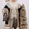 Lighted Emerald Woods Santa