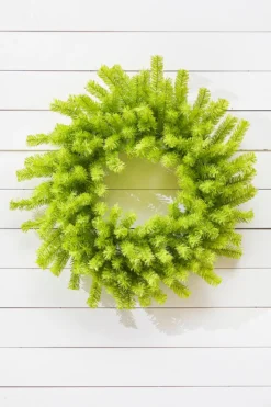 30" Lime Green Wreath