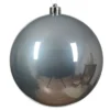 5.5" Marble Gray Shatterproof Ornament