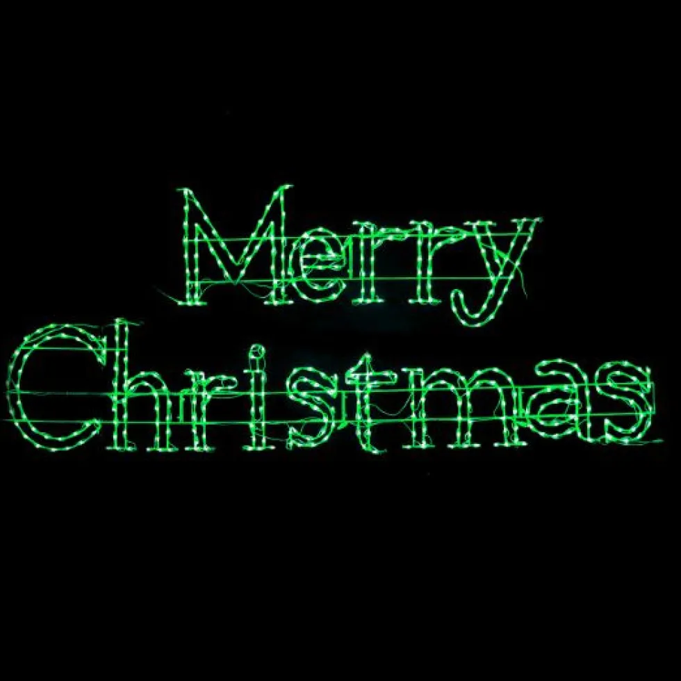 24" Merry Christmas RGBWW, 18'