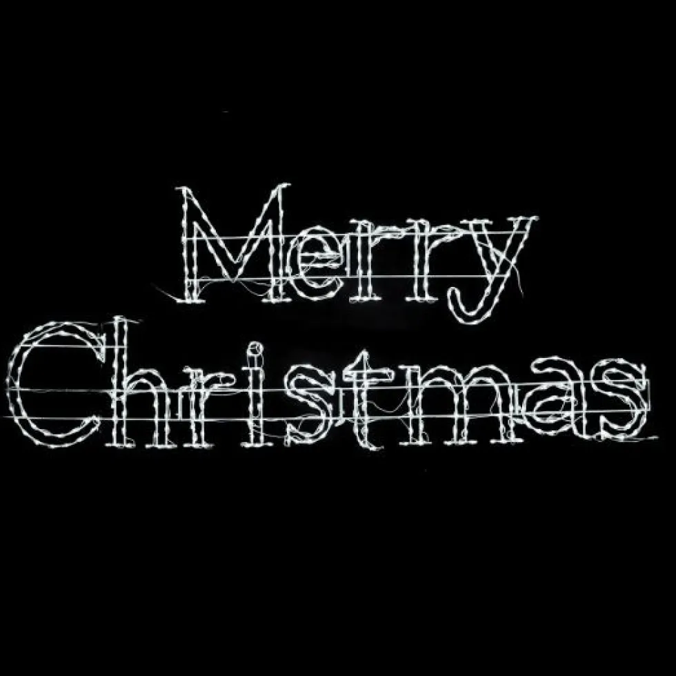 24" Merry Christmas RGBWW, 18'