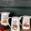 15.5” Metal Harvest Pitcher