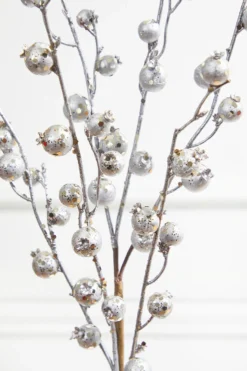 30” Mini Pomegranate Glitter - Platinum