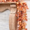 5' Mixed Fall Leaf Garland