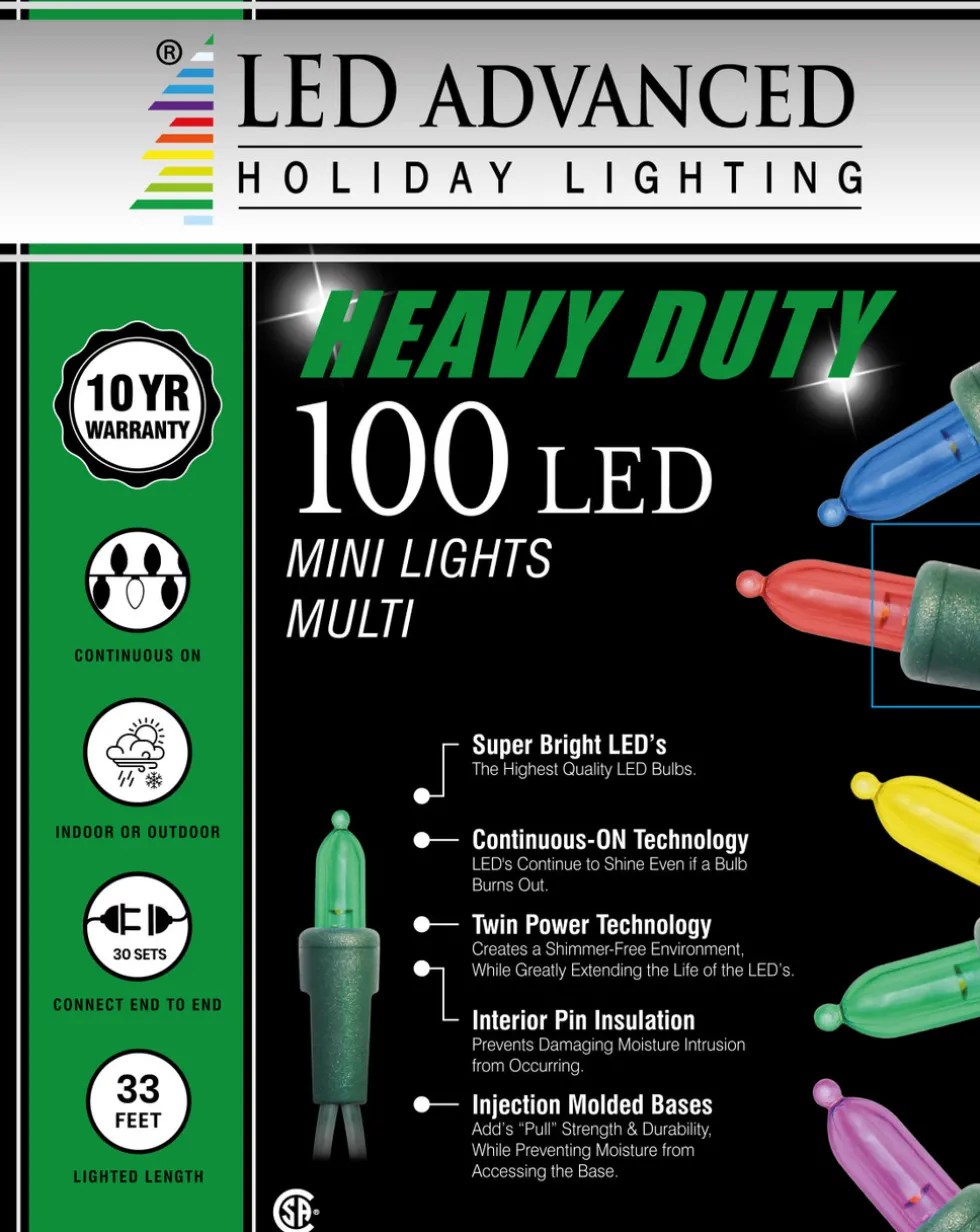 M4 Multi 100 LED Light Set