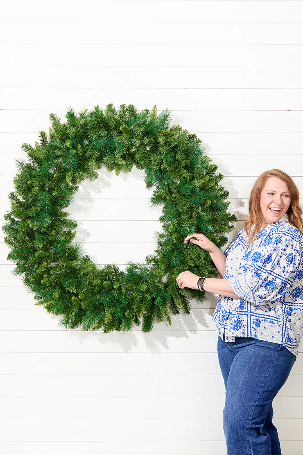 48" Montana Pine Wreath