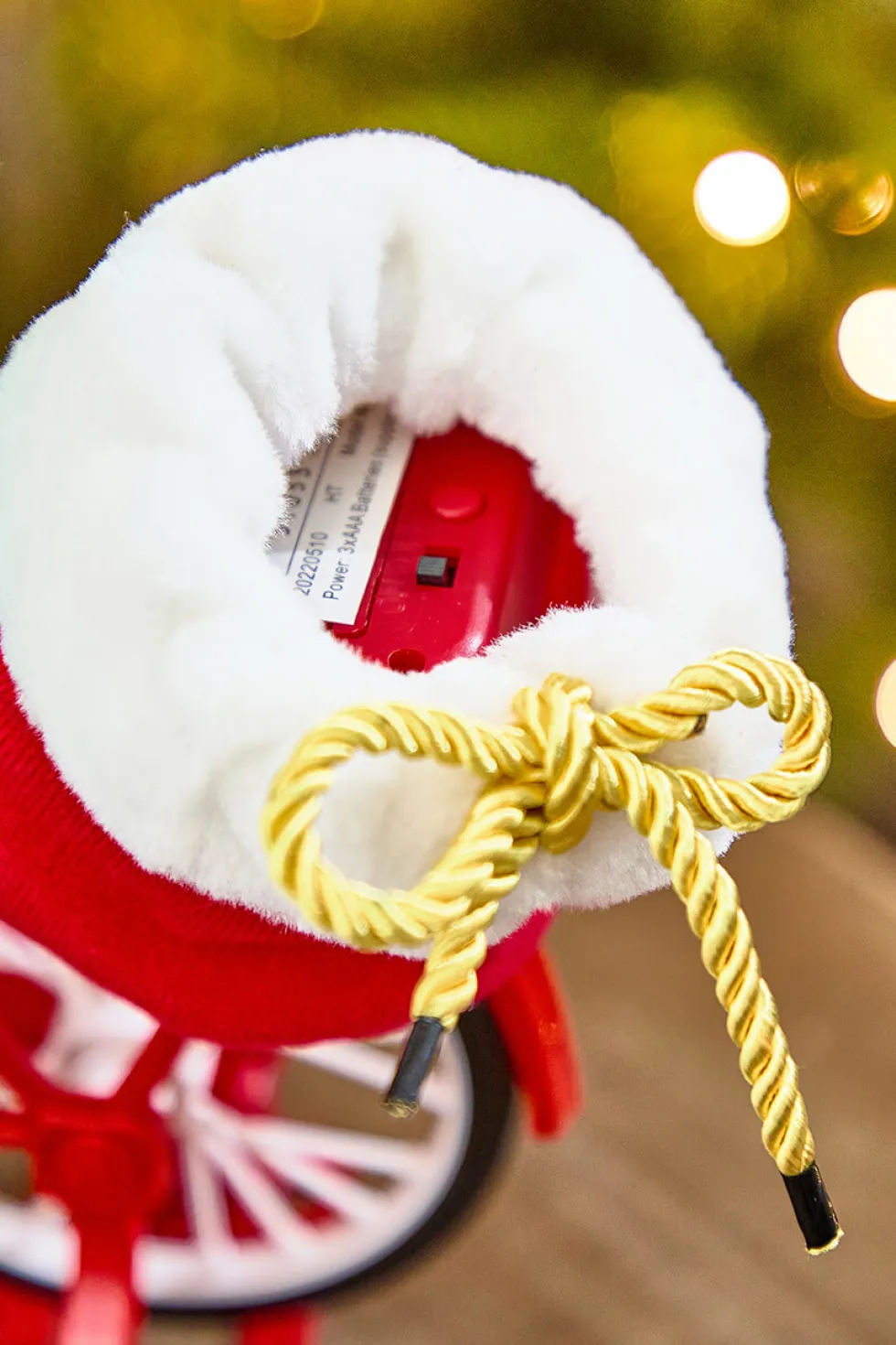 11.5" Mr. Christmas Mini Cycler Gnome