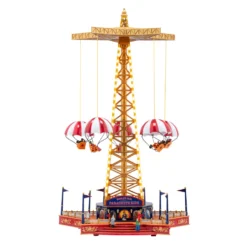 18" Mr. Christmas 90th Anniversary World's Fair Parachute Ride