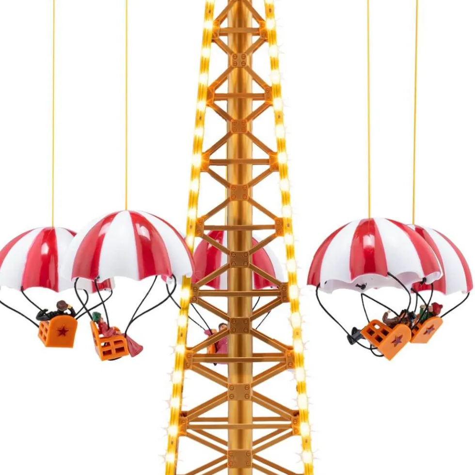 18" Mr. Christmas 90th Anniversary World's Fair Parachute Ride