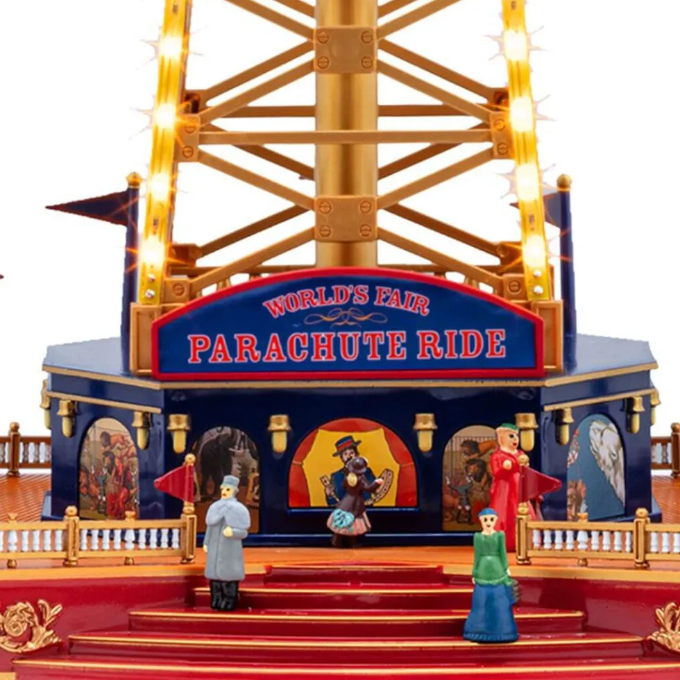 18" Mr. Christmas 90th Anniversary World's Fair Parachute Ride