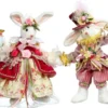 13" - 15" Mr & Mrs Cotton Tail Rabbit, Set of 2 - Mark Roberts