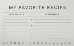 2" My Favorite Recipe Customizable Ornament