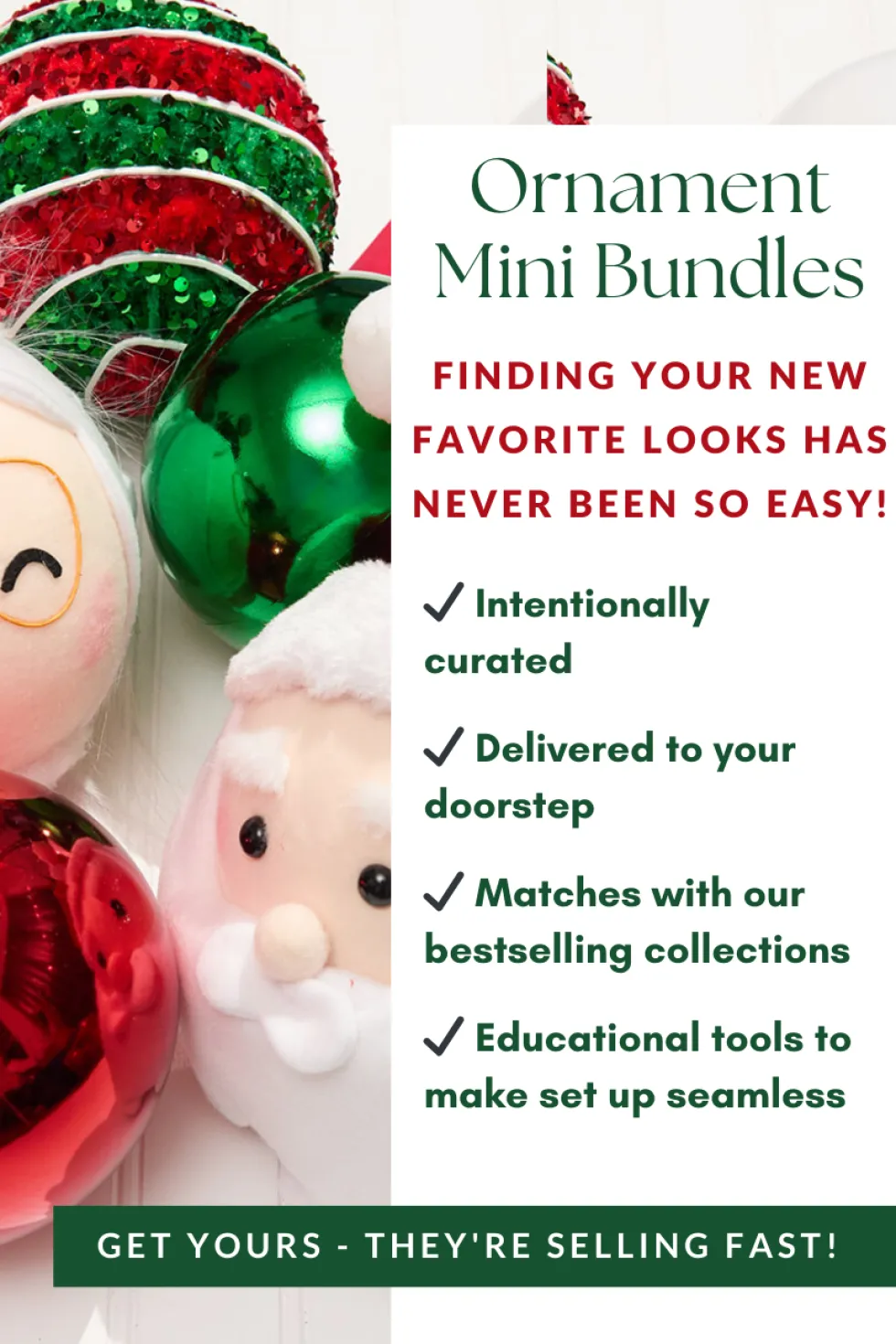 North Pole Party Ornaments Mini Bundle