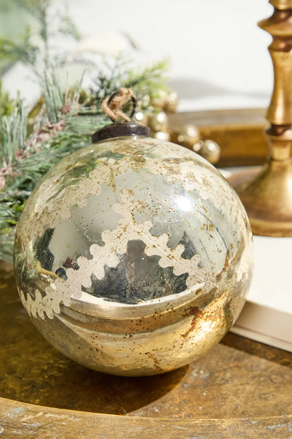 5" Notre Dame Glass Ball Ornament