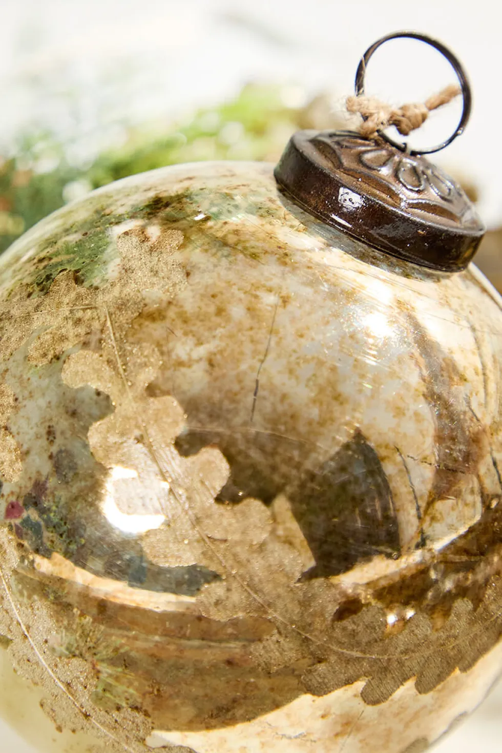4" Notre Dame Glass Ball Ornament