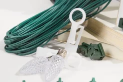 100' Outdoor Christmas Lighting Kit - Warm White
