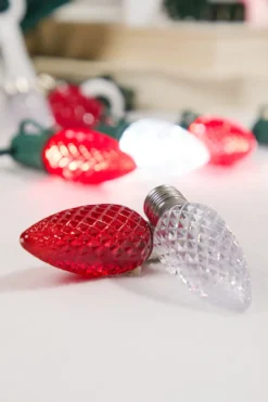 500' Outdoor Christmas Lighting Kit - Cool White/Red