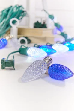 500' Outdoor Christmas Lighting Kit - Cool White/Blue