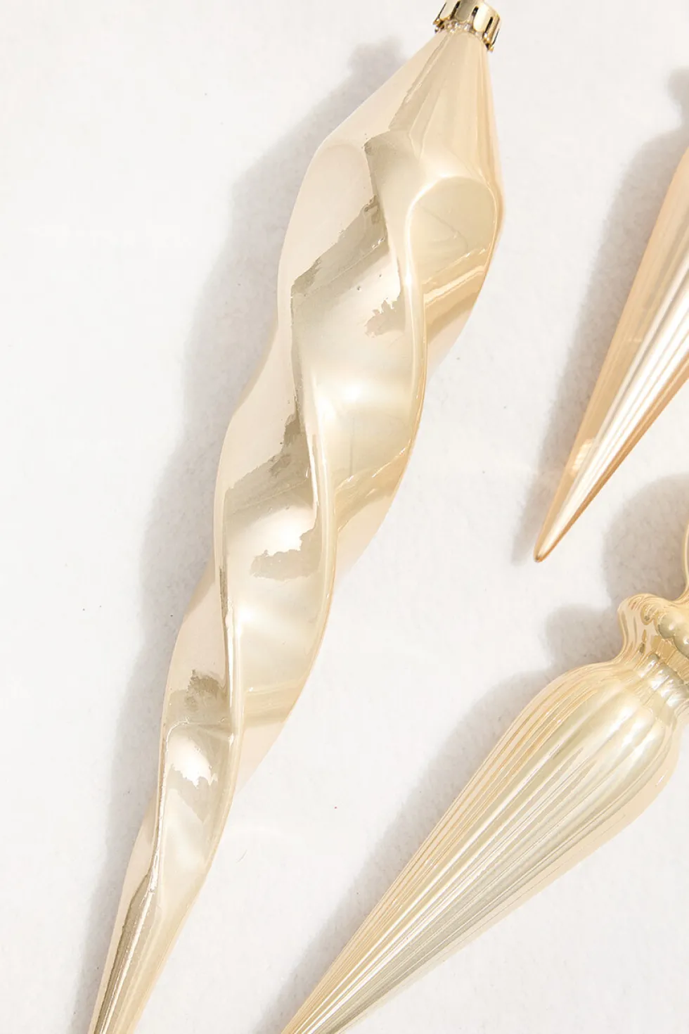 12" Pearl Finial Boxed - Set of 4