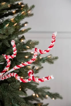 29” Peppermint Curly Stem
