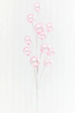 28" Pink Bubble Spray