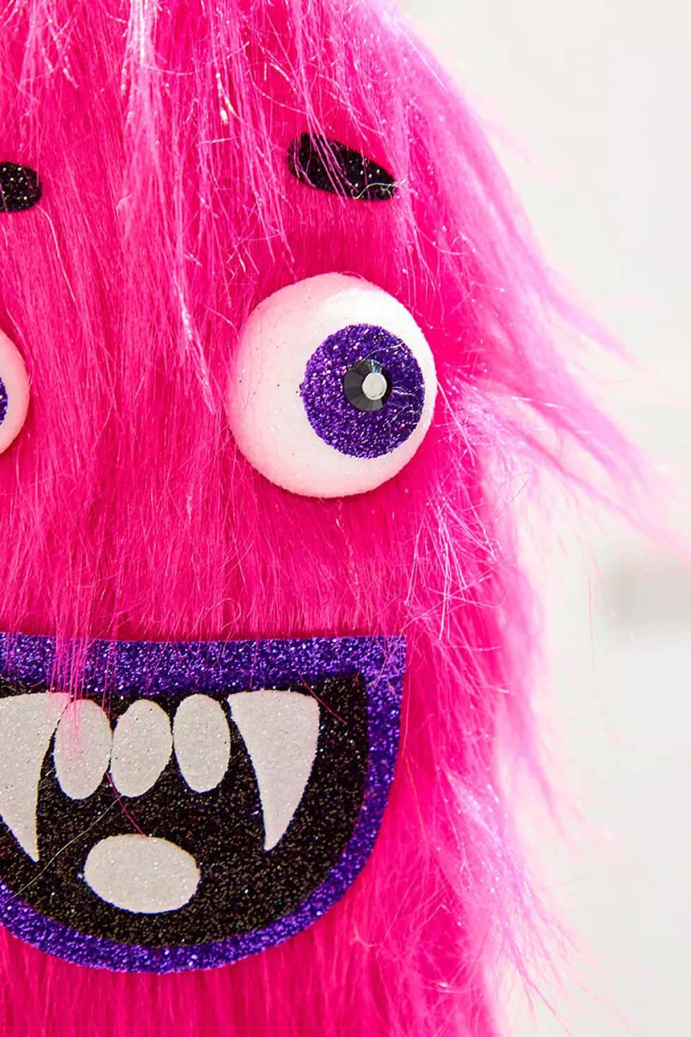 24" Pink Furry Monster Spray