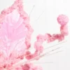 10" Pink Holly Stem