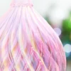 11" Pink Iridescent Drop Ornament