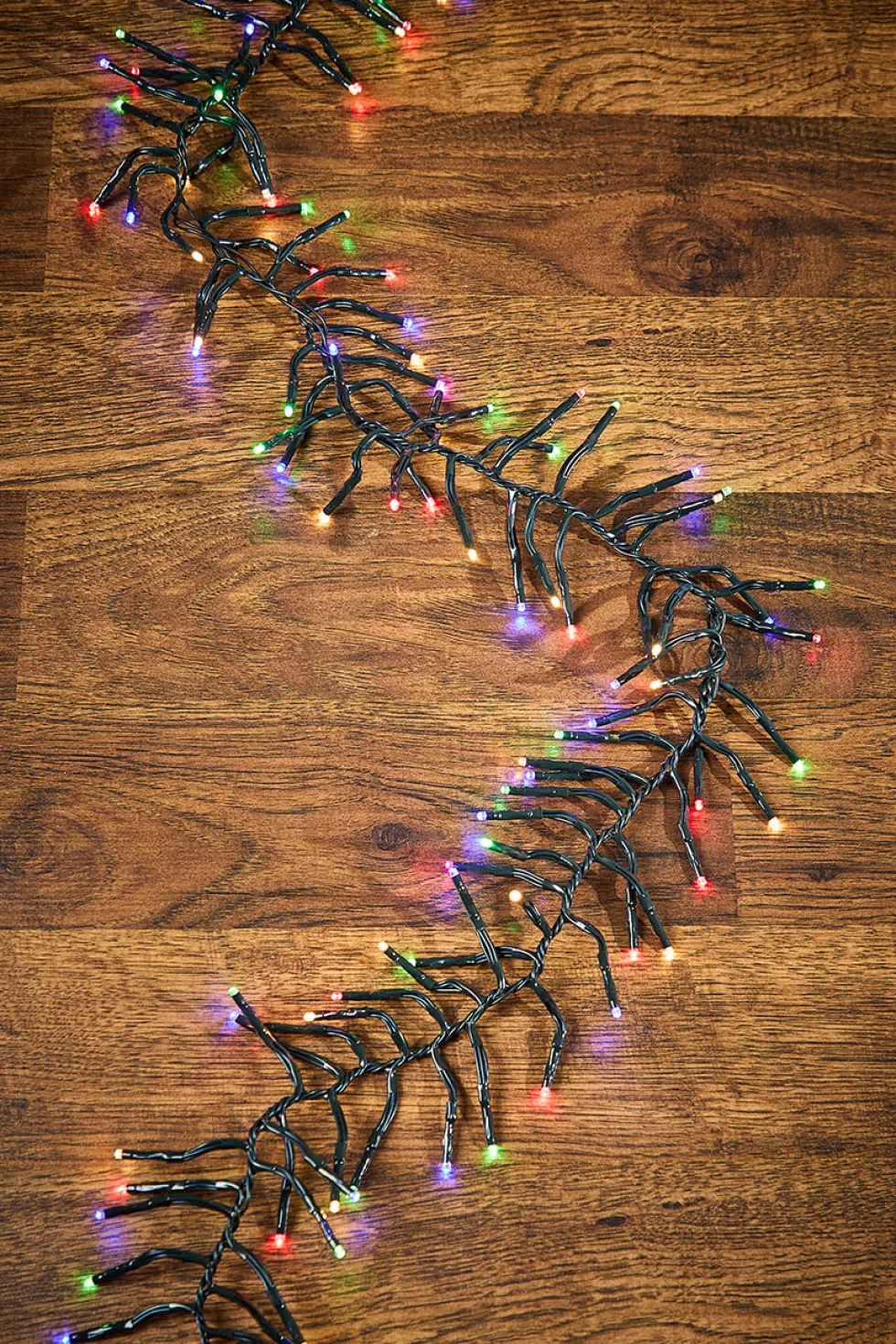 53' Platinum Elite Cluster Lights - 1560L Multi (Green Cord)