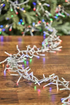 25' Platinum Elite Cluster Lights - 760L Multi (Clear Cord)